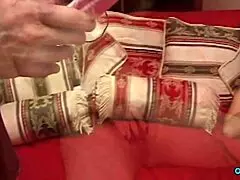 A mature asian milf craves white cock stretching her hairy pussy bad.