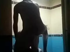 hot colombian milf latina prostitute with big hairy pussy and clit gets fucked doggystyle in motel creampie