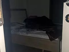 real couple at home gets into passionate kissing then missionary SEX that lasts all night