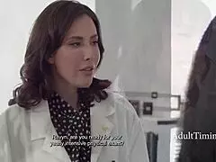 i never thought my doctor's office would turn into this wild anal gangbang