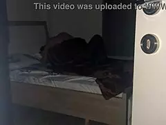 real couple at home gets into passionate kissing then missionary SEX that lasts all night