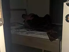 real couple at home gets into passionate kissing then missionary SEX that lasts all night