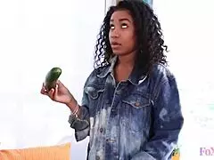 jenna foxx and maggie lock lips in steamy lesbian kiss wet pussy tease!