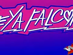 Busty Leya Falcon GULPS Jon Jons cum after ANAL pounding