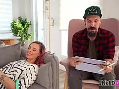 Inked Tattooed Milf Takes Monster Cock Deep In Tight Pussy!