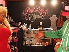 blonde babe kisses rome major as he pounds her pussy and ass