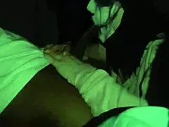 bbw mature wife gives wet sloppy nasty deepthroat blowjob to bbc in mask cosplay 💦😈