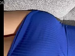 milf infiel's delicious big culote groped hard in short dress outdoor tease 👅🍑