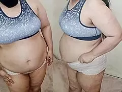 indian muslim girlfriend's final intimate session with netu and hubby exposed