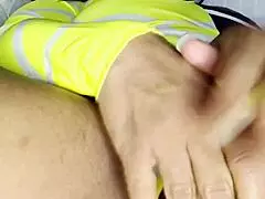 ooh ebony milf dildos shaved pussy bent over big ass tattooed 😍