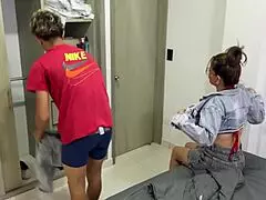 roommate with big ass stepmom fulfills hotel fantasy best sex ever doggystyle