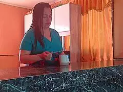 Cheating Housewife Fucked Hard By Neighbor In Kitchen