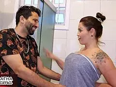 Agatha MILF Tenant Craves Anal Monster Cock Halloween Pounding