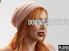 bbw redhead lauren phillips spreads legs wide fingering her hairy mature pussy to squirting orgasm closeup