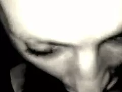 milf goes wild sucking that massive white monster cock deep