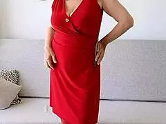 she catches you peeping at her big natural tits in lingerie then punishes with taboo pov blowjob!