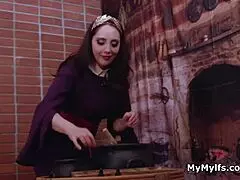 prince pounds milf teen pussies in wild snowbunny cosplay 3some!!