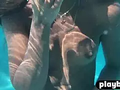 i pose hot by pool then finger my petite ebony pussy ana foxxx style