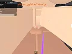 roblox teacher spreads legs for virgin student's horny cock pounding