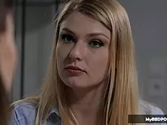 kitana lure nails lucy heart right on her office desk