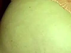 chubby mature wife in panties shows off huge tits big ass and twerks for cuckold hubby.