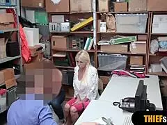 Petite Teen And Stepmom Punished Rough By Mall Cop Doggystyle Bent Over In Garage