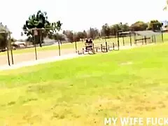 she's on her knees begging for that big alpha cock while her hubby watches in cuckold bdsm femdom hell...