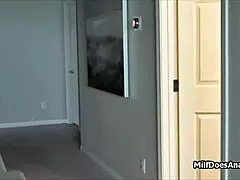 Shower Fingering Curvy Milf's Plump Ass