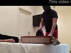 PREVIEW - MILF TIED UP in STOCKINGS and HEELS for ROUGH FUCKING 