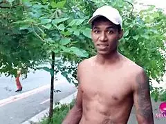 black monster cock rips clothes off young narrow ass for 100% anal creampie gaping ass licking and farting orgasm