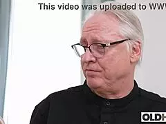 oldhans rails sexy real estate milf's tight pussy