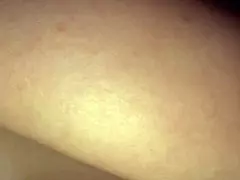 woman stretched wide by thick shaft until overflowing with warmth 