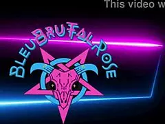 imagine bleubrutalrose's sloppy bunny cosplay deepthroat on monster bbc leading to anal tease