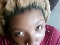 ebony princess slurps sloppy deepthroat on cock but shhh it's a silent flick
