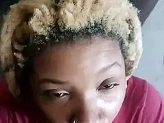 ebony princess slurps sloppy deepthroat on cock but shhh it's a silent flick