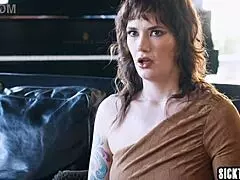 Big ass MILF Siri Dahl licks pussy with Haley Reed after masturbation tease