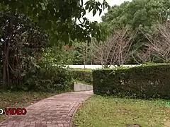 omg kinky mature asian miu suzuha's outdoor blowjob got me so hard 😩💦