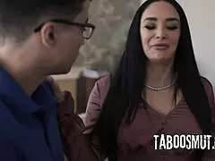 Hey neighbor, watch this busty latina wife ride your cock while her lesbian babe cheers her on cheating wildly