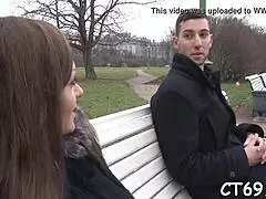 that juicy teen muff gets pounded hard in nasty couple sex