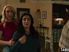 bbc hubby pounds my milf wife and her lesbian gf lily