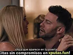 blonde n brunette milfs dive into taboo threesome with stepdaughter... spanish sub family fun