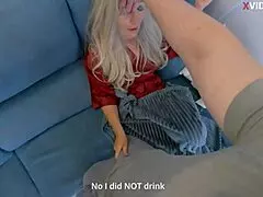 i caught stepmom masturbating with vibrator now she sucks my cock before pussy and ass creampie