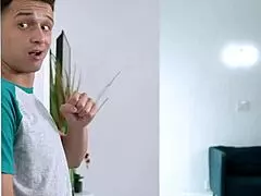 Hey stepsons huge cock why not shove it deep in horny stepmoms tight asshole now?