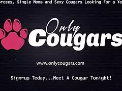 Blonde Milf Victoria Fucks Hard in Red Heels Gagging Deep