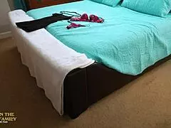 stepmom kymber leigh gives junior the special man-of-house treatment just for him ~1of3