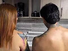 Stepmom can't refuse fucking me while stepdad's away! 😈🍆💦