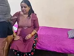 desi milf bends over for rough anal doggystyle pounding with monster cock