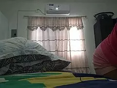 pervert neighbor milks her huge tits before black cock pussy fuck outdoors