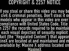 Curvy Big Ass Brunette Maxine X Deepthroats, Rides, And Takes Doggystyle Pounding