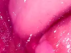 👅 amateur asian wife licks shaved pussy close-up 310 days post virginity loss